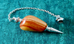 Tulipwood Pendulum with Silver Fittings